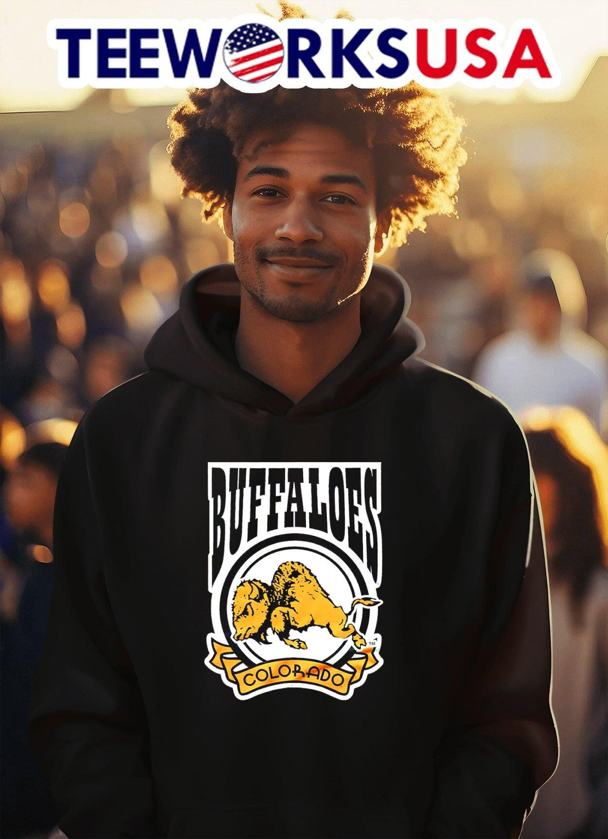 Colorado Buffaloes Cola rettro - Adult & Kids T-Shirts, Sweatshirts & Hoodies apparel design preview 2