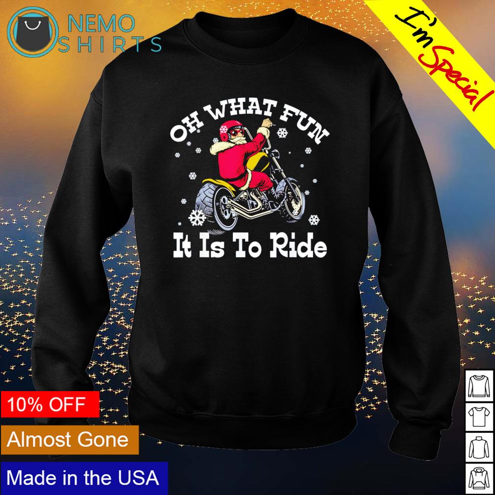 Motorcycle oh what fun it is to ride - Adult & Kids T-Shirts, Sweatshirts & Hoodies apparel design preview 4