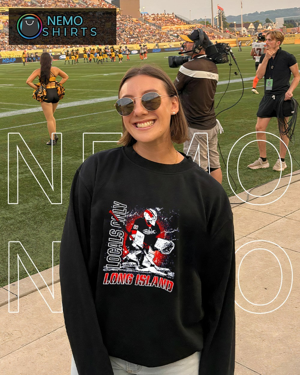 Locals only long Island Washington Capitals player - Adult & Kids T-Shirts, Sweatshirts & Hoodies apparel design preview 6
