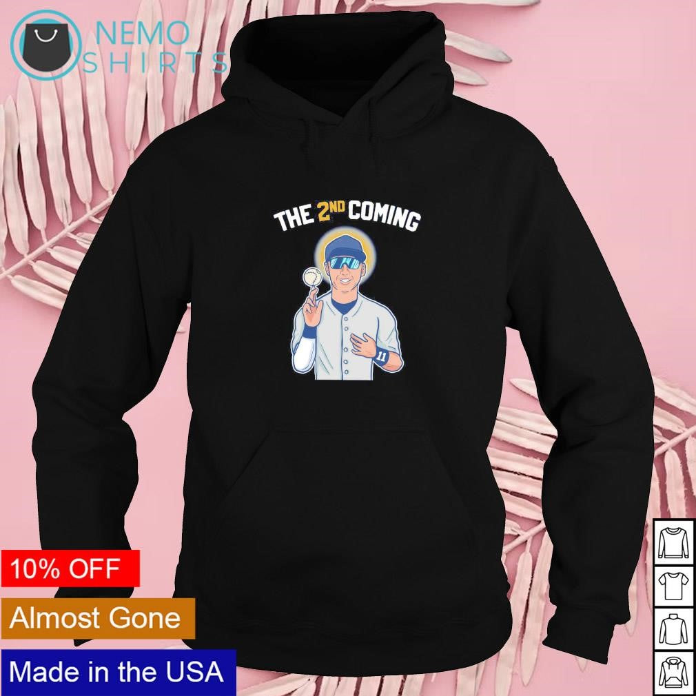 The 2nd coming Anthony Volpe 11 Yankees baseball - Adult & Kids T-Shirts, Sweatshirts & Hoodies apparel design preview 2