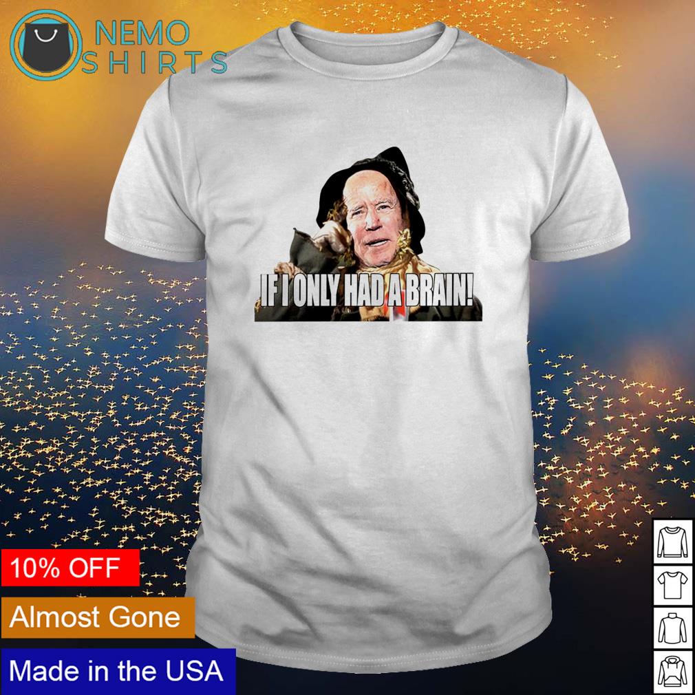 Biden Wicked Witch if I only had a brain - Adult & Kids T-Shirts, Sweatshirts & Hoodies apparel design preview 1