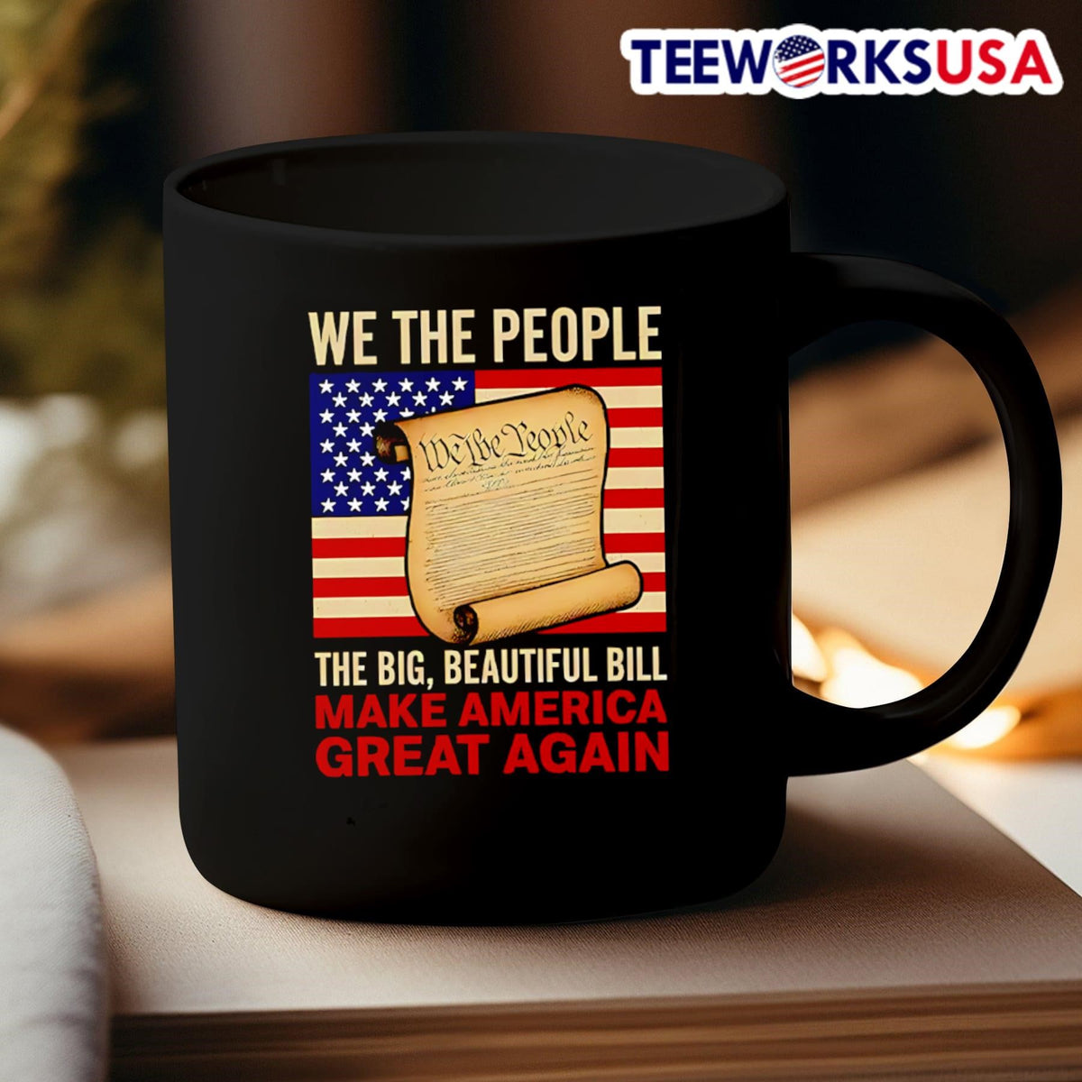 We the people big beautiful bill make America great - Adult & Kids T-Shirts, Sweatshirts & Hoodies apparel design preview 3