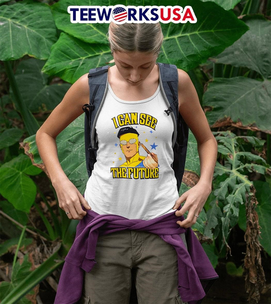 Invincible I Can See The Future - Adult & Kids T-Shirts, Sweatshirts & Hoodies apparel design preview 5