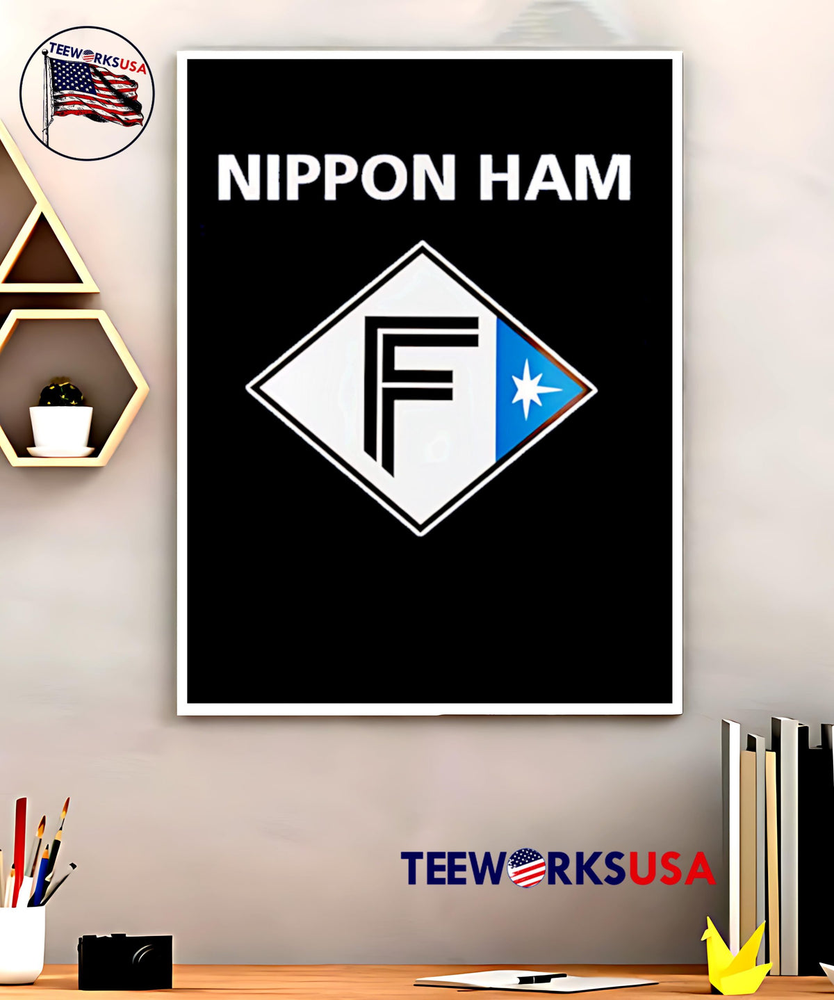 Nippon Ham Fighters Collab Doraemon 2025 Baseball - Adult & Kids T-Shirts, Sweatshirts & Hoodies apparel design preview 5