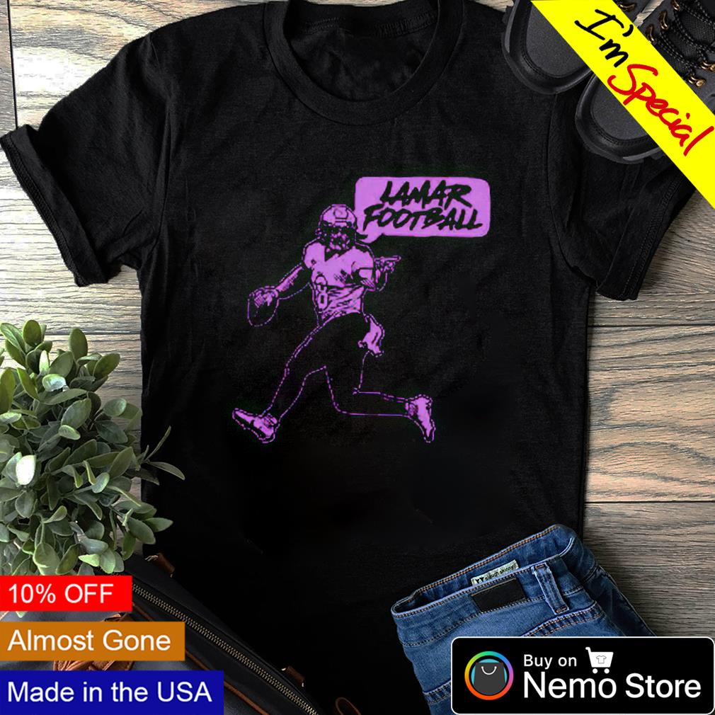 Lamar Jackson football - Adult & Kids T-Shirts, Sweatshirts & Hoodies apparel design preview 4