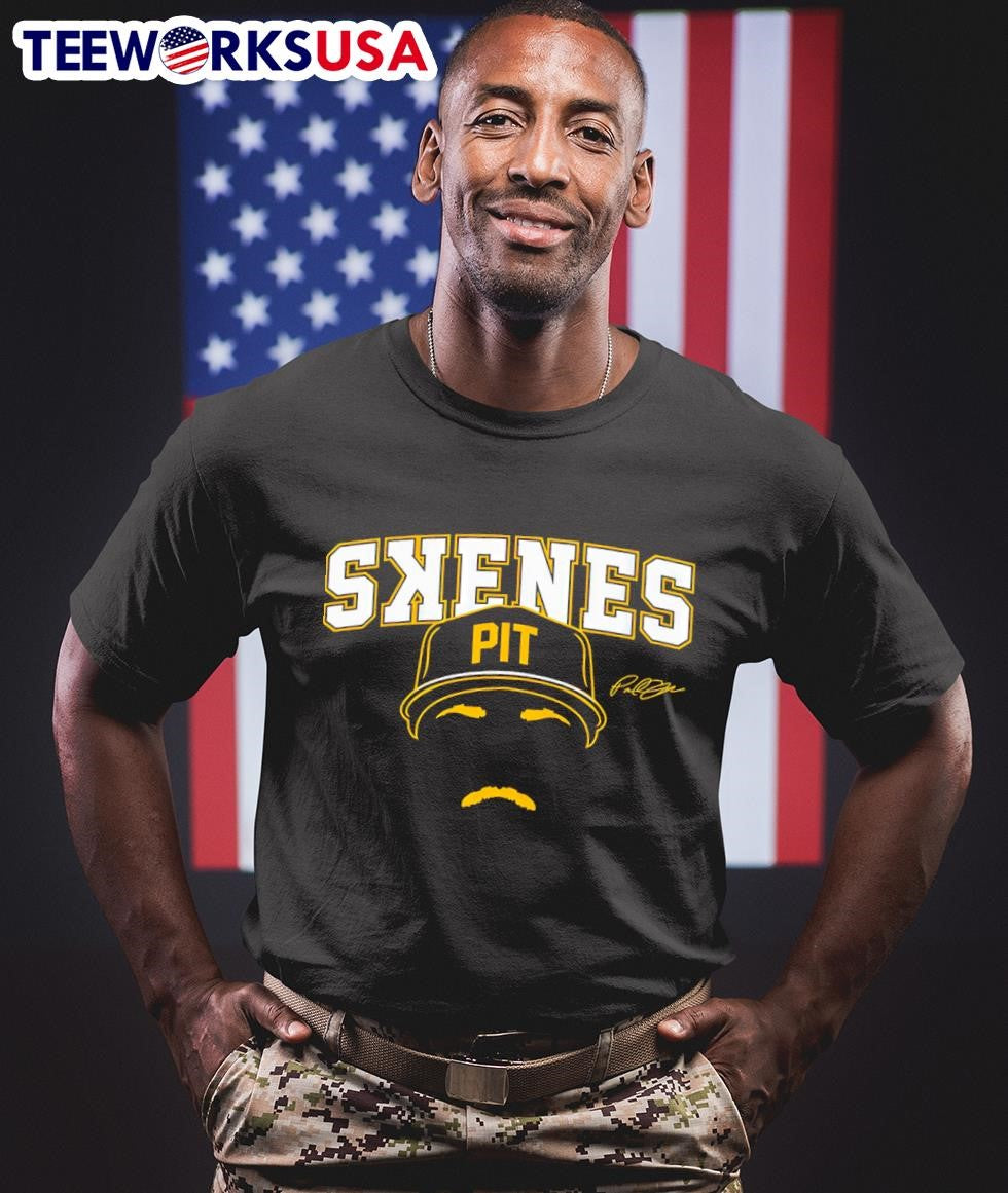 Pittsburgh Pirates Paul Skenes backwards K signature - Adult & Kids T-Shirts, Sweatshirts & Hoodies apparel design preview 1