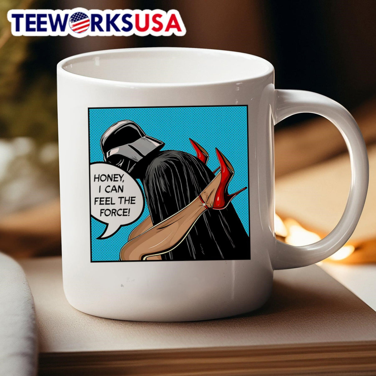 Honey I can feel the Force - Adult & Kids T-Shirts, Sweatshirts & Hoodies apparel design preview 4
