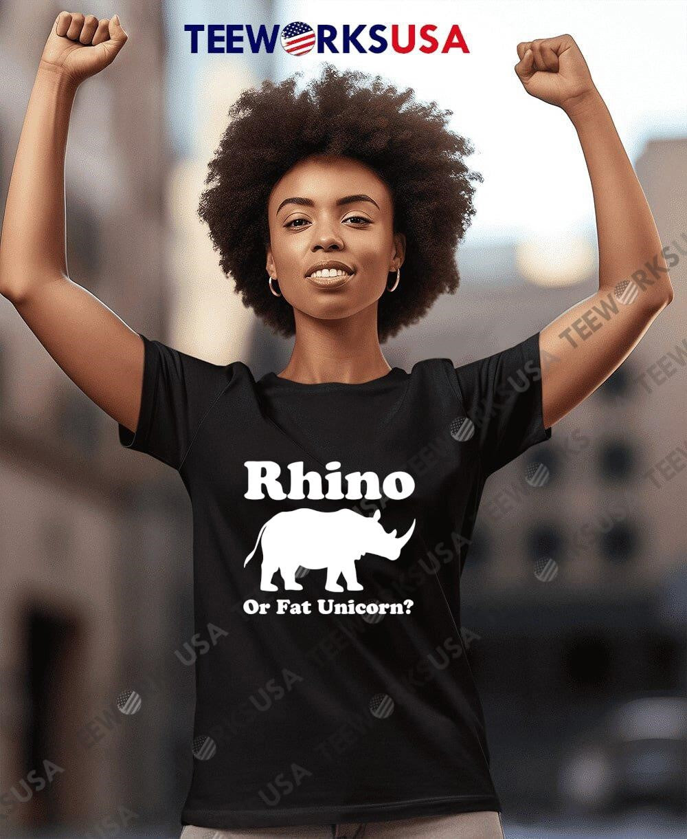 Rhino Or Fat Unicorn - Adult & Kids T-Shirts, Sweatshirts & Hoodies apparel design preview 7