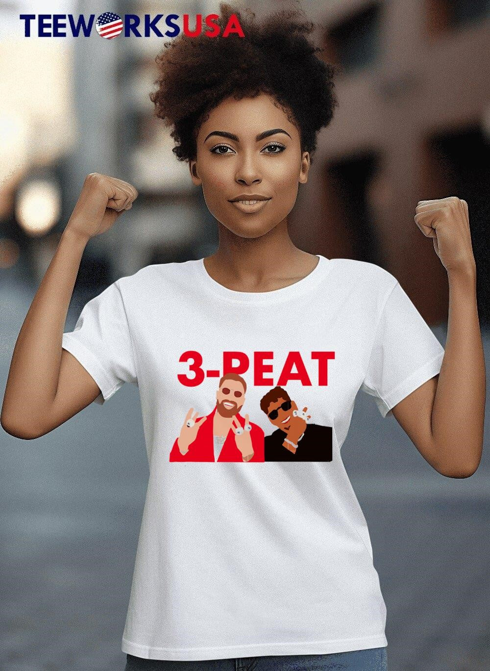 Kansas City Chiefs 3 Peat - Adult & Kids T-Shirts, Sweatshirts & Hoodies apparel design preview 8