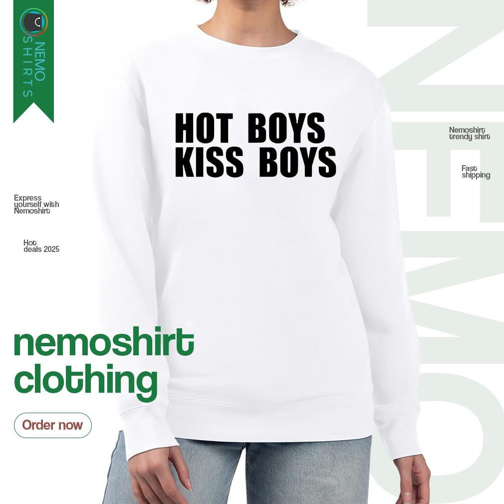 Hot boys kiss - Adult & Kids T-Shirts, Sweatshirts & Hoodies apparel design preview 4