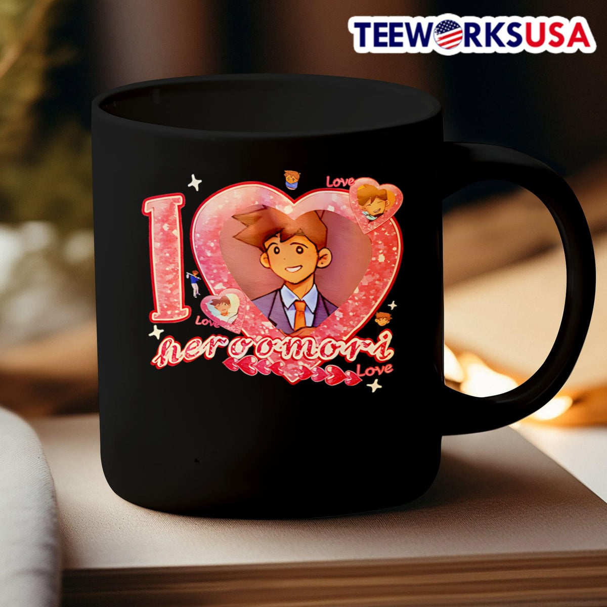 I love hero omori - Adult & Kids T-Shirts, Sweatshirts & Hoodies apparel design preview 3