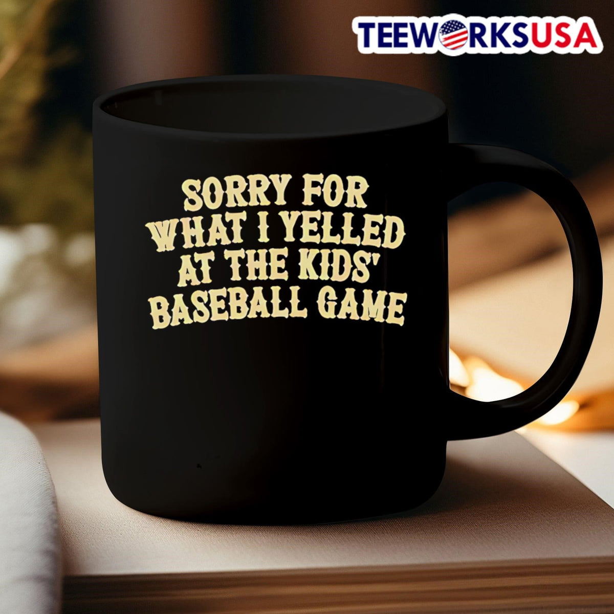 Sorry for what I yelled at the kids baseball game - Adult & Kids T-Shirts, Sweatshirts & Hoodies apparel design preview 3