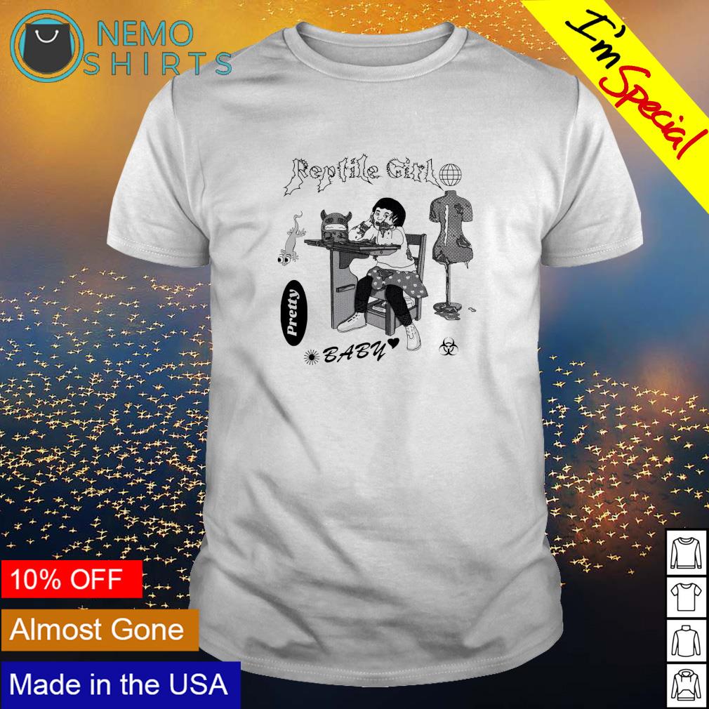 Reptile girl pretty baby 2022 - Adult & Kids T-Shirts, Sweatshirts & Hoodies apparel design preview 1