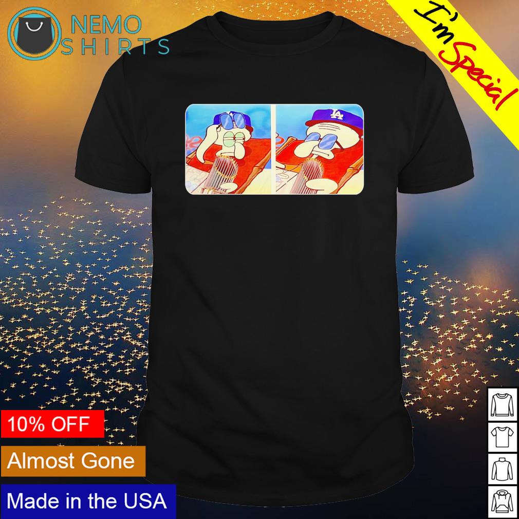Los Angeles Dodgers squidward - Adult & Kids T-Shirts, Sweatshirts & Hoodies product image 1