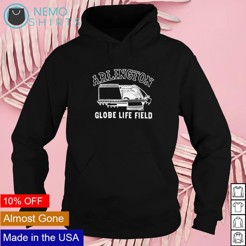 Texas Rangers Arlington globe life field - Adult & Kids T-Shirts, Sweatshirts & Hoodies apparel design preview 2