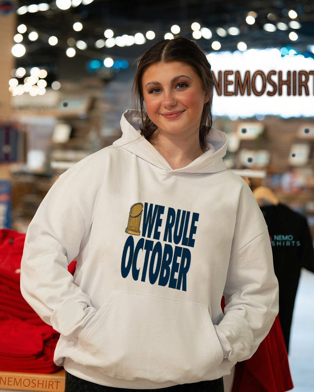 We rule October Los Angeles Dodgers - Adult & Kids T-Shirts, Sweatshirts & Hoodies apparel design preview 5
