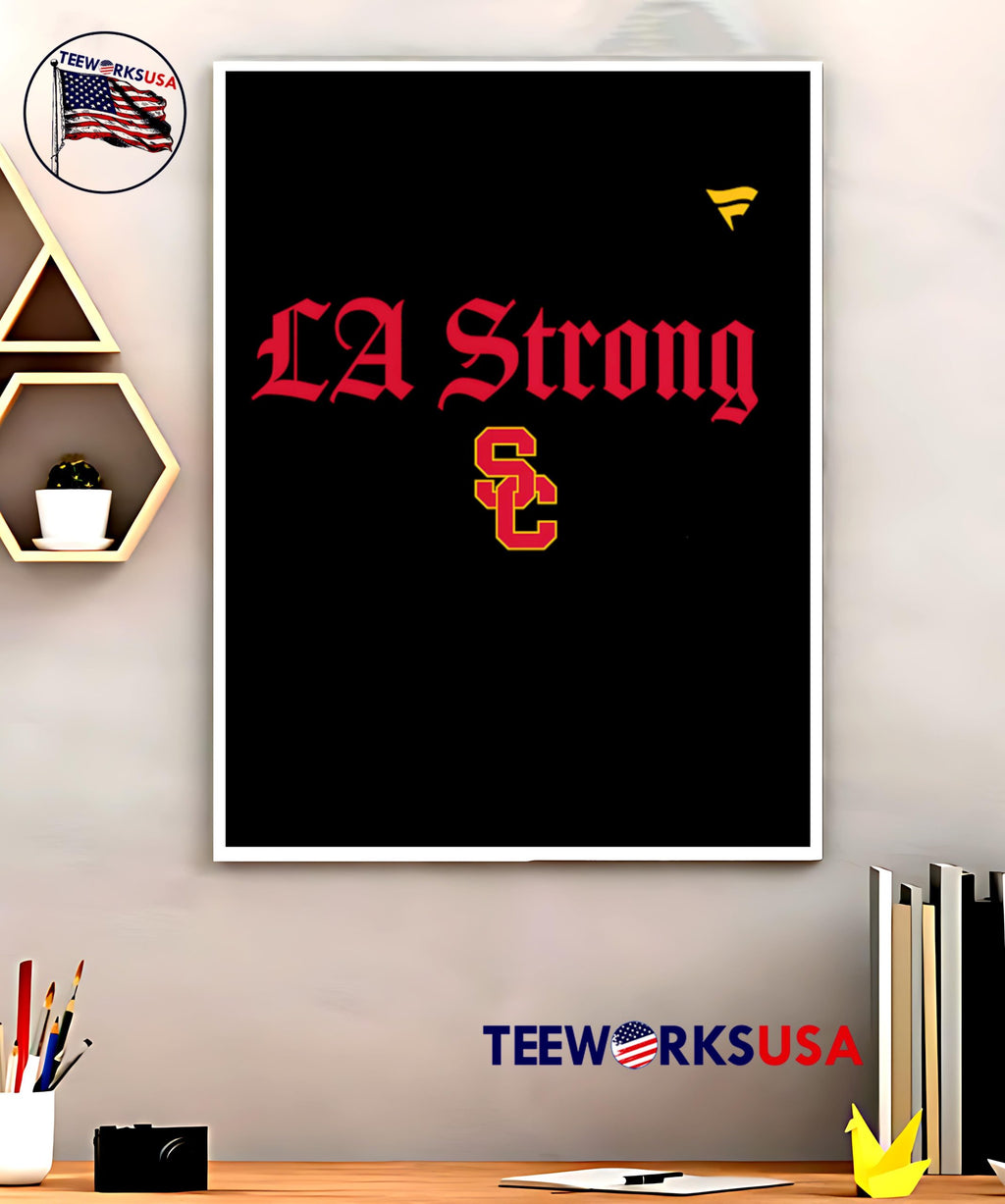 LA Strong USC Trojans football - Adult & Kids T-Shirts, Sweatshirts & Hoodies apparel design preview 5