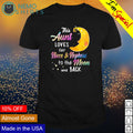 This Aunt loves her niece and nephew to the moon - Adult & Kids T-Shirts, Sweatshirts & Hoodies apparel design preview 1