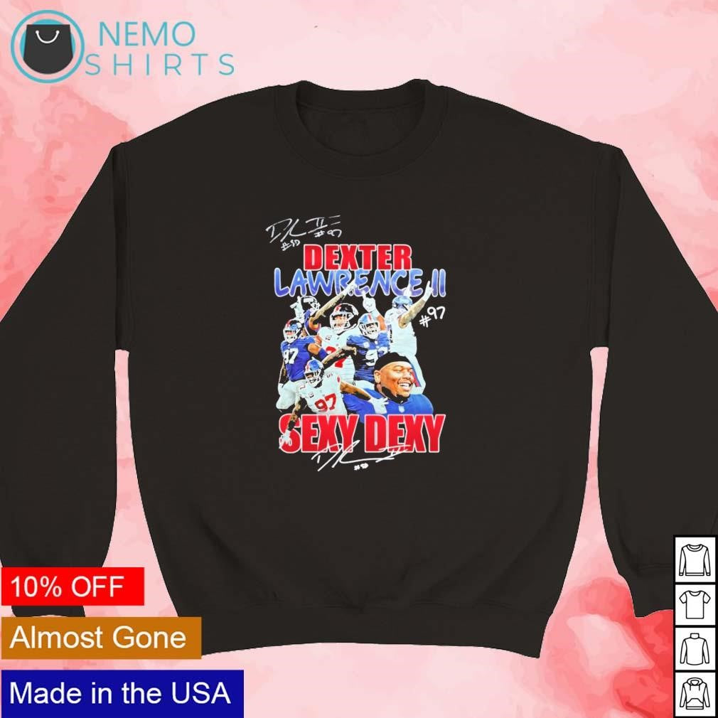 New York Giants Dexter Lawrence II 97 sexy dexy - Adult & Kids T-Shirts, Sweatshirts & Hoodies apparel design preview 5