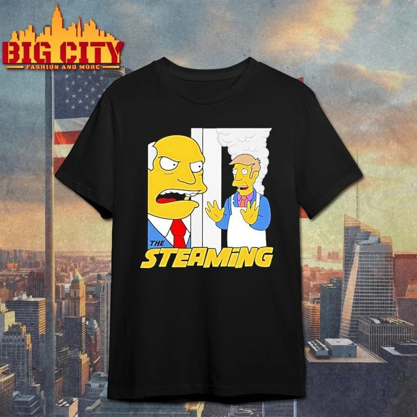 Simpson Principal Skinner The Steaming - Adult & Kids T-Shirts, Sweatshirts & Hoodies apparel design preview 1