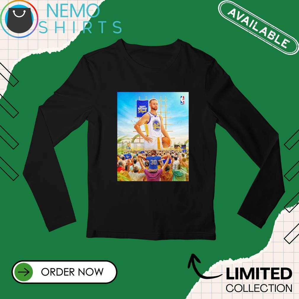 Happy birthday Stephen Curry greatest shooter of all - Adult & Kids T-Shirts, Sweatshirts & Hoodies apparel design preview 3