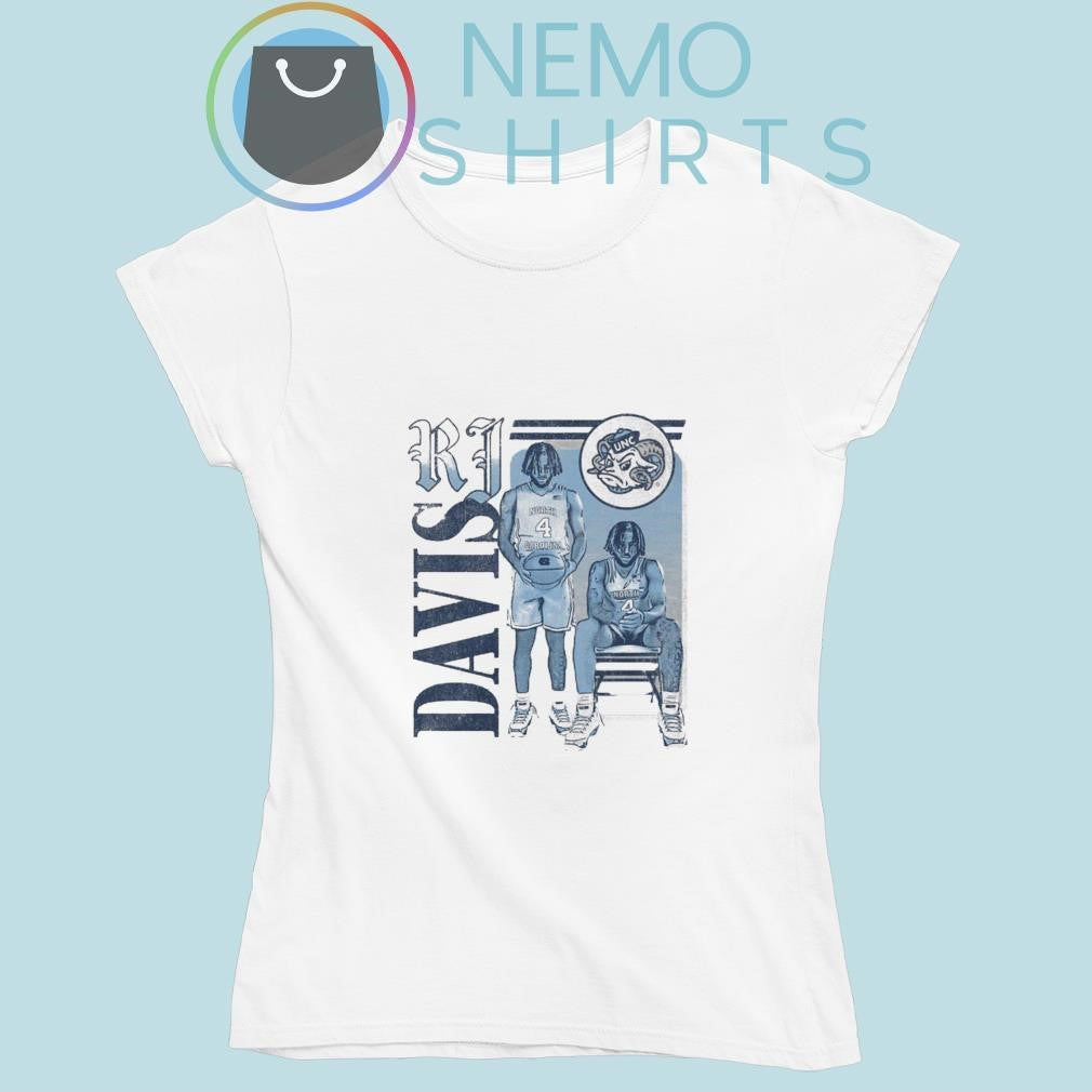RJ Davis North Carolina Tar Heels player cartoon - Adult & Kids T-Shirts, Sweatshirts & Hoodies apparel design preview 6