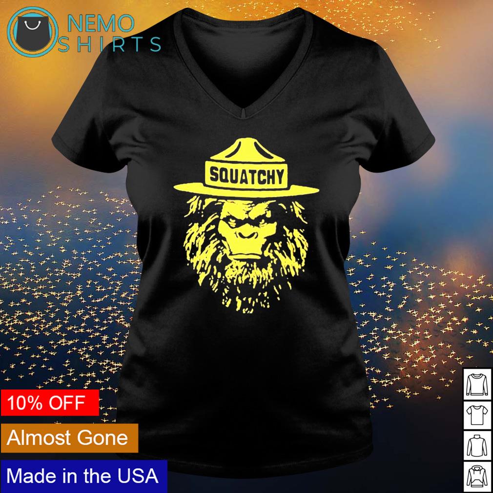 Sasquatch smokey the bigfoot bear - Adult & Kids T-Shirts, Sweatshirts & Hoodies apparel design preview 5