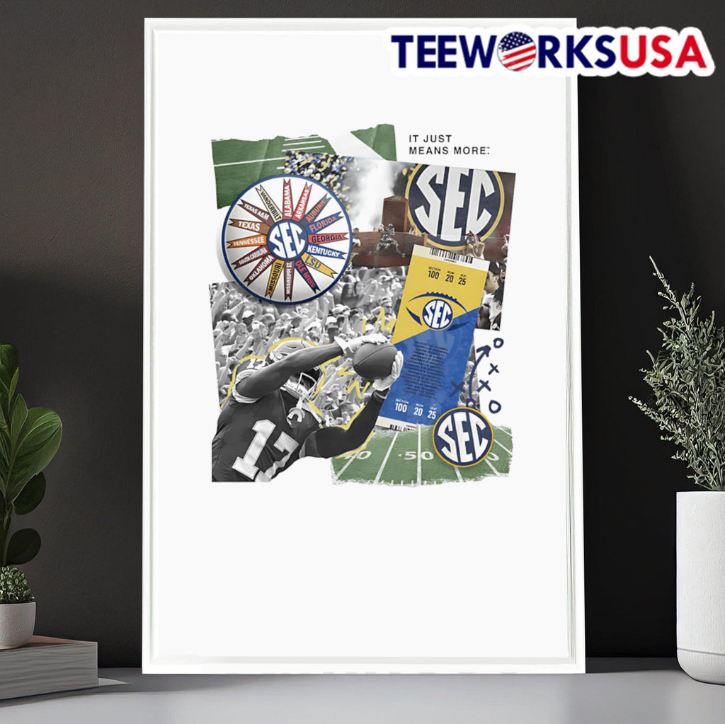 LSU SEC Scrapbook it just means more - Adult & Kids T-Shirts, Sweatshirts & Hoodies apparel design preview 6