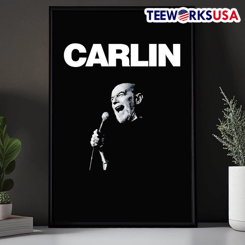 George Carlin Tribute - Adult & Kids T-Shirts, Sweatshirts & Hoodies apparel design preview 5