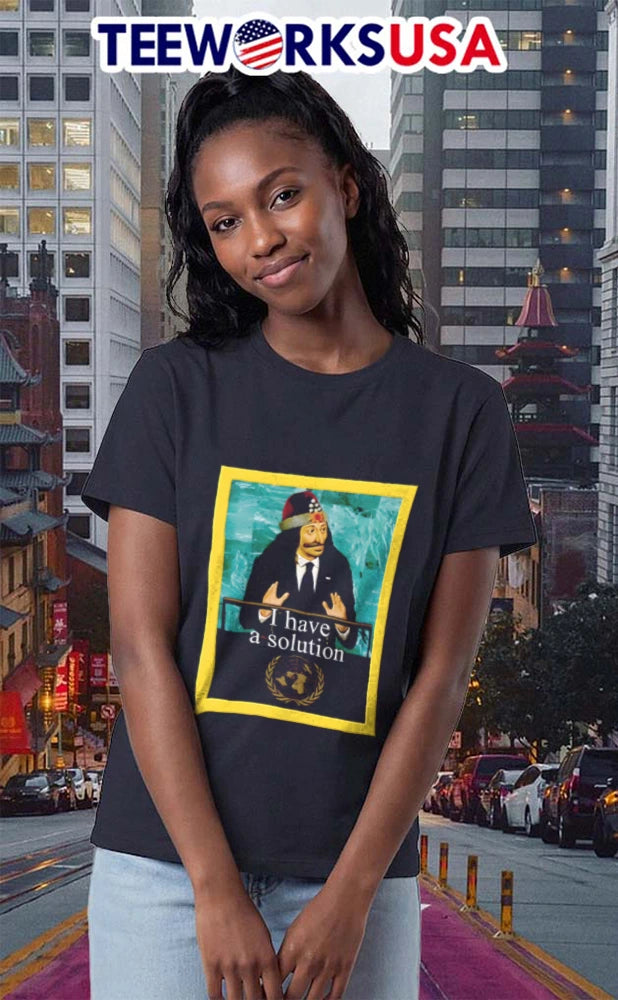 I Have A Solution Vlad The Impaler - Adult & Kids T-Shirts, Sweatshirts & Hoodies apparel design preview 2