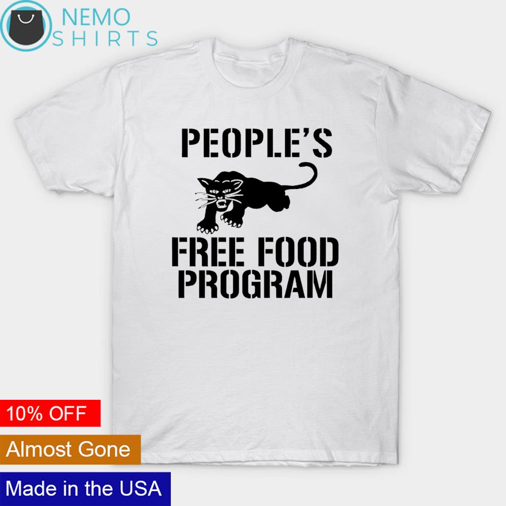 Panther people's free food program - Adult & Kids T-Shirts, Sweatshirts & Hoodies apparel design preview 1