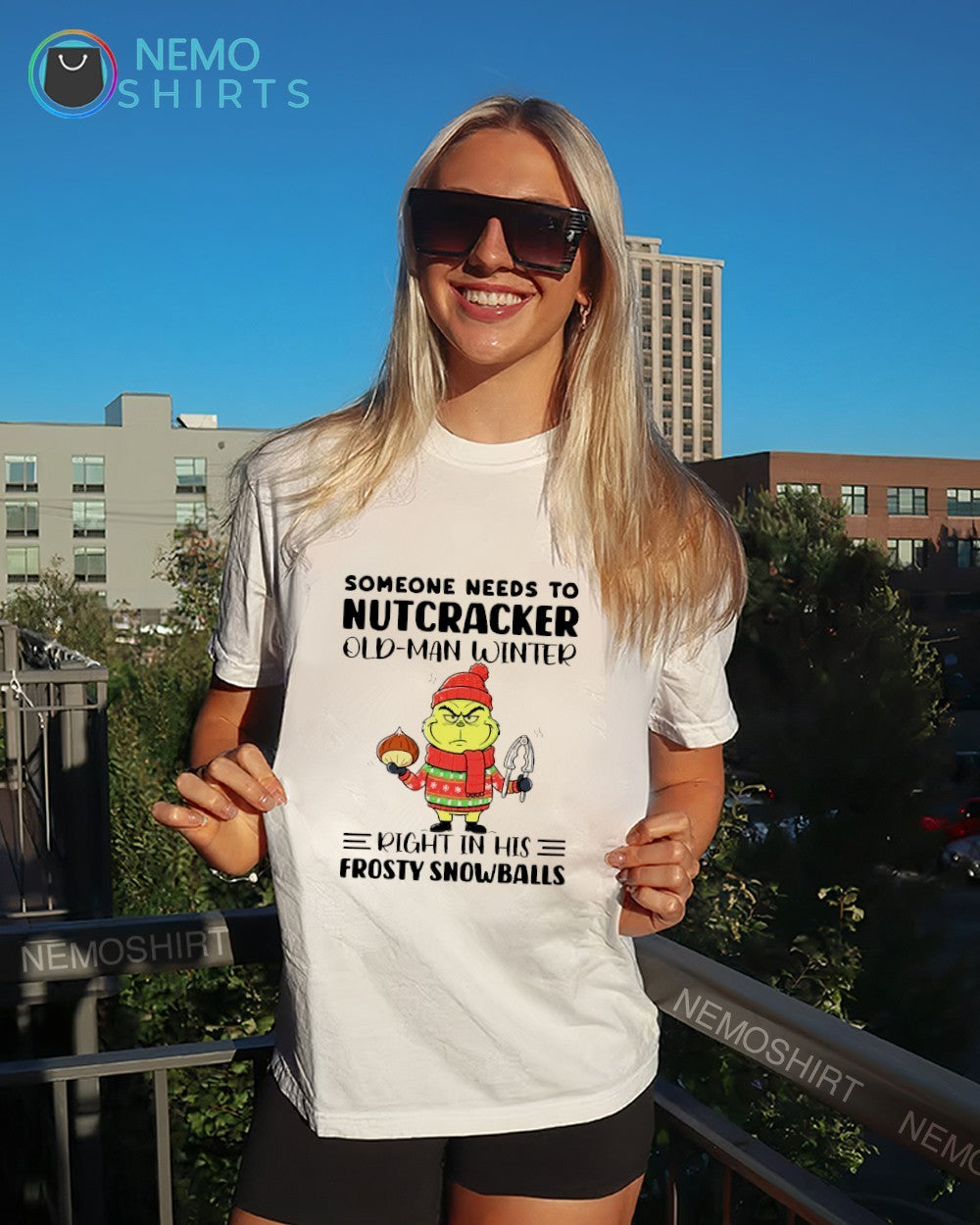 Someone needs to nutcracker old-man winter right in - Adult & Kids T-Shirts, Sweatshirts & Hoodies apparel design preview 6