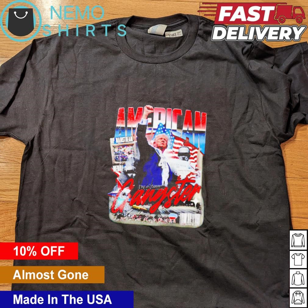 Legends never die Trump American gangster - Adult & Kids T-Shirts, Sweatshirts & Hoodies apparel design preview 4