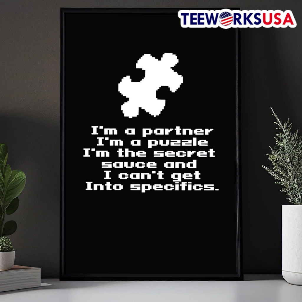 I'm A Partner Puzzle The Secret Sauce And I Can't Get - Adult & Kids T-Shirts, Sweatshirts & Hoodies apparel design preview 5