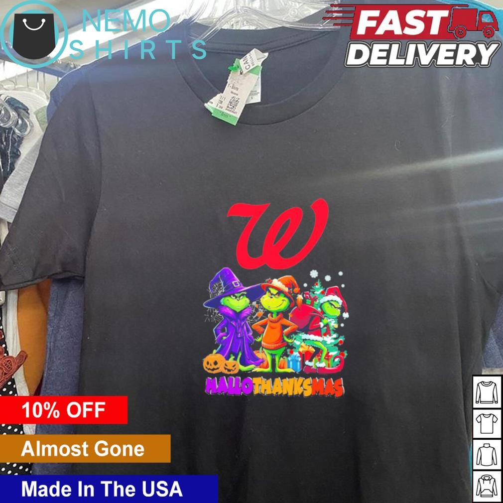 Walgreens Grinch Hallothanksmas - Adult & Kids T-Shirts, Sweatshirts & Hoodies apparel design preview 5