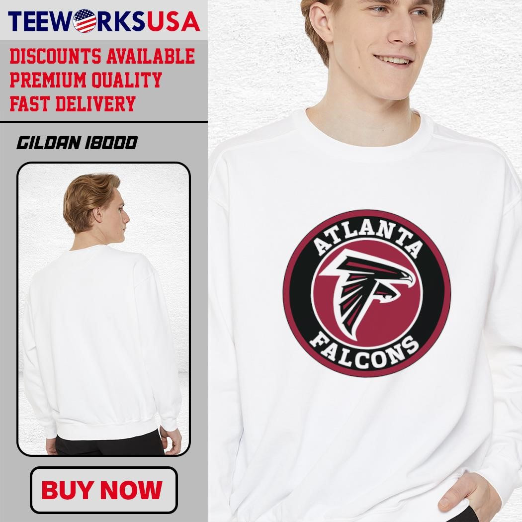 Atlanta Falcons Football Teams logo - Adult & Kids T-Shirts, Sweatshirts & Hoodies apparel design preview 3