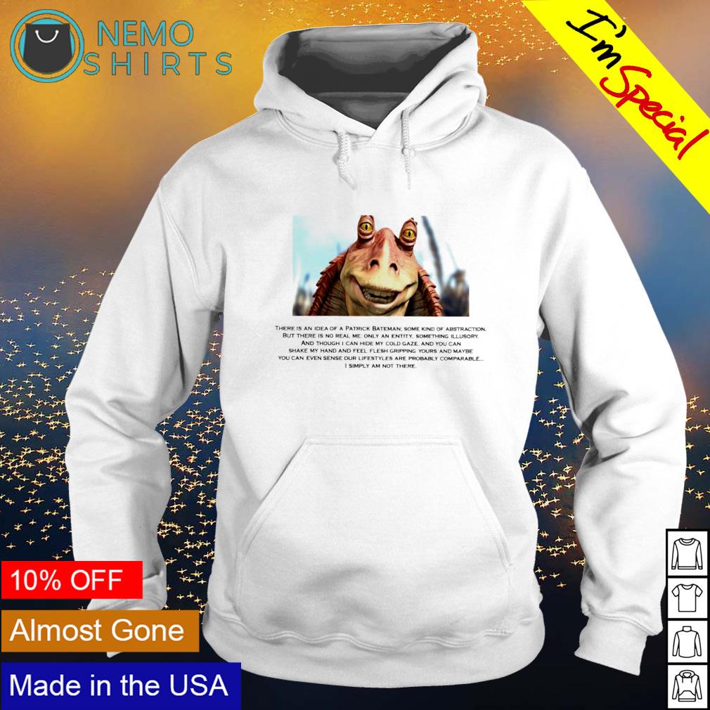 There is an idea of a patrick bateman some kind - Adult & Kids T-Shirts, Sweatshirts & Hoodies apparel design preview 2