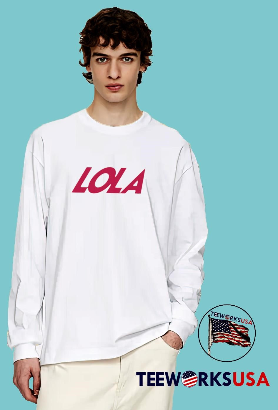 Marina Satti Lola - Adult & Kids T-Shirts, Sweatshirts & Hoodies apparel design preview 4
