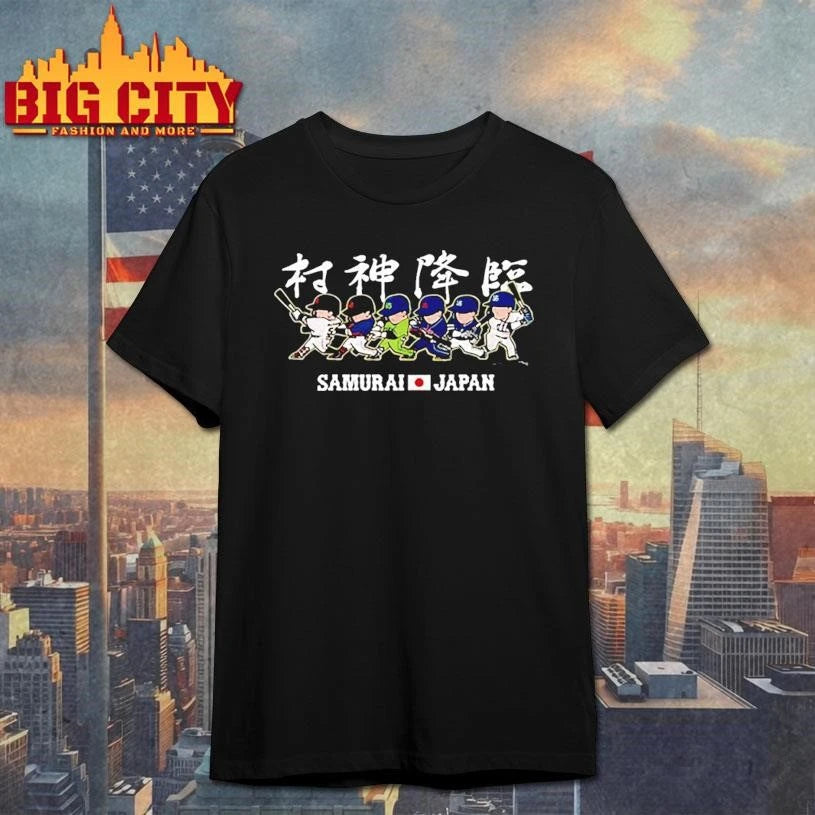 Shawn spradling shohei ohtani samurai japan - Adult & Kids T-Shirts, Sweatshirts & Hoodies apparel design preview 1
