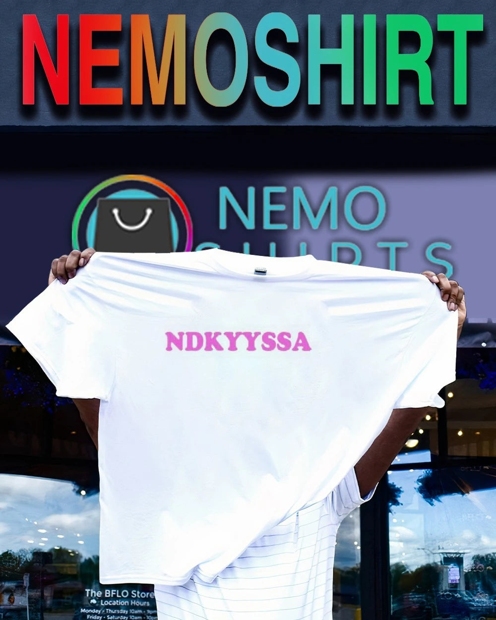 Ndkyyssa Typography Text - Adult & Kids T-Shirts, Sweatshirts & Hoodies apparel design preview 1