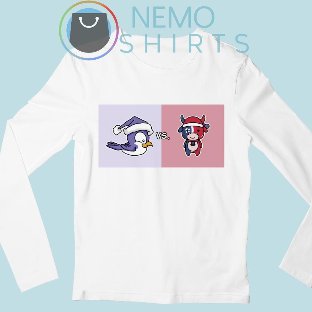 Baltimore Ravens vs Houston Texans Christmas matchup - Adult & Kids T-Shirts, Sweatshirts & Hoodies apparel design preview 3