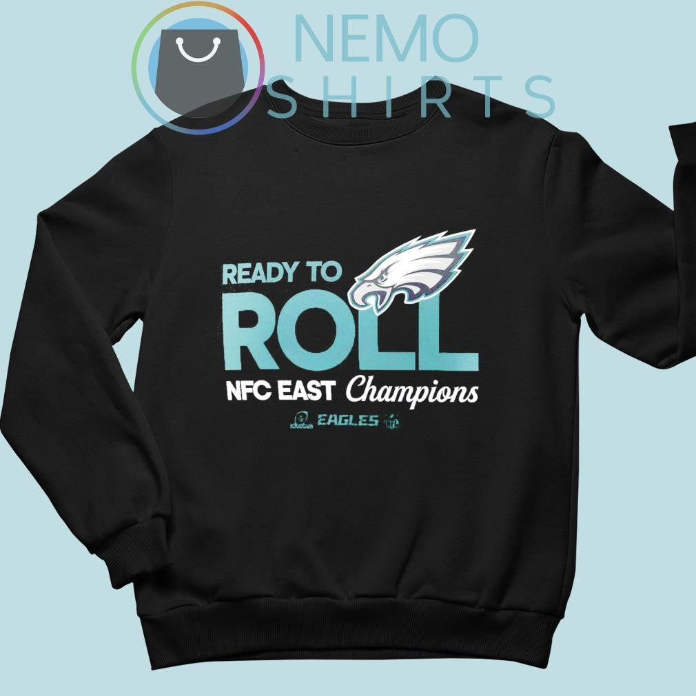 Philadelphia Eagles ready to roll 2024 NFC East - Adult & Kids T-Shirts, Sweatshirts & Hoodies apparel design preview 4