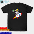 Spaceship To The Moon AMC Stock Investor - Adult & Kids T-Shirts, Sweatshirts & Hoodies apparel design preview 1