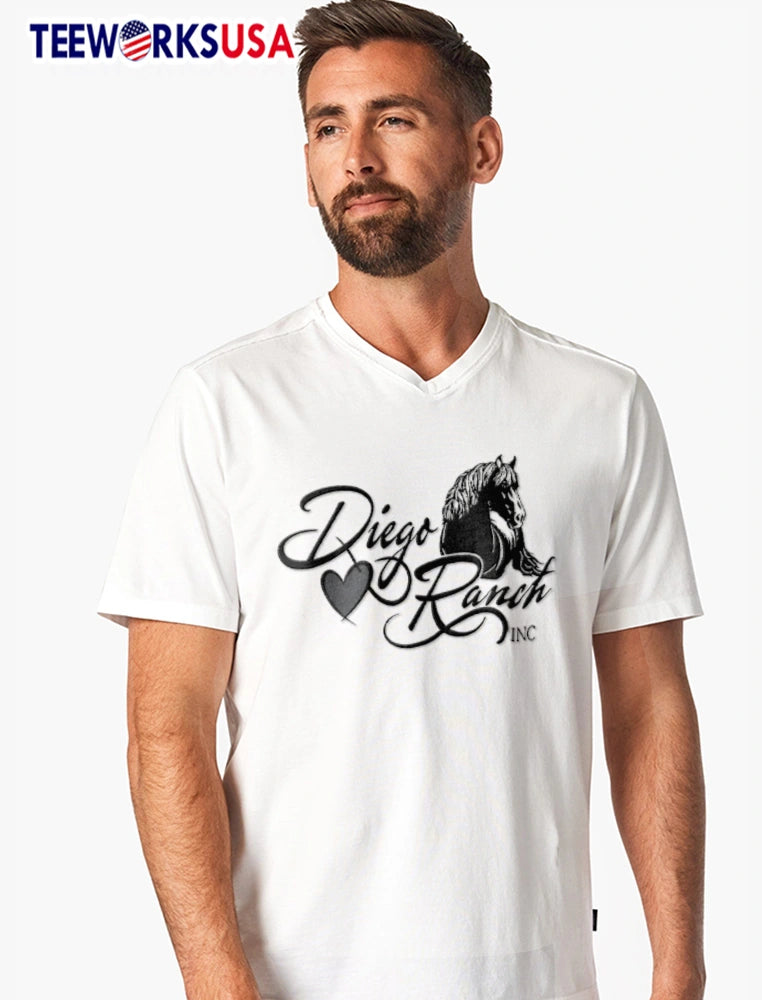 Diego Ranch Inc horse heart - Adult & Kids T-Shirts, Sweatshirts & Hoodies apparel design preview 7