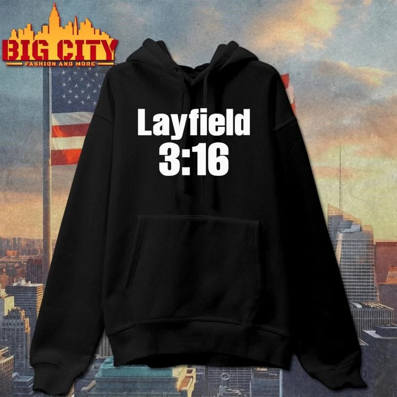 Layfield 3 16 Graphic Text - Adult & Kids T-Shirts, Sweatshirts & Hoodies apparel design preview 2