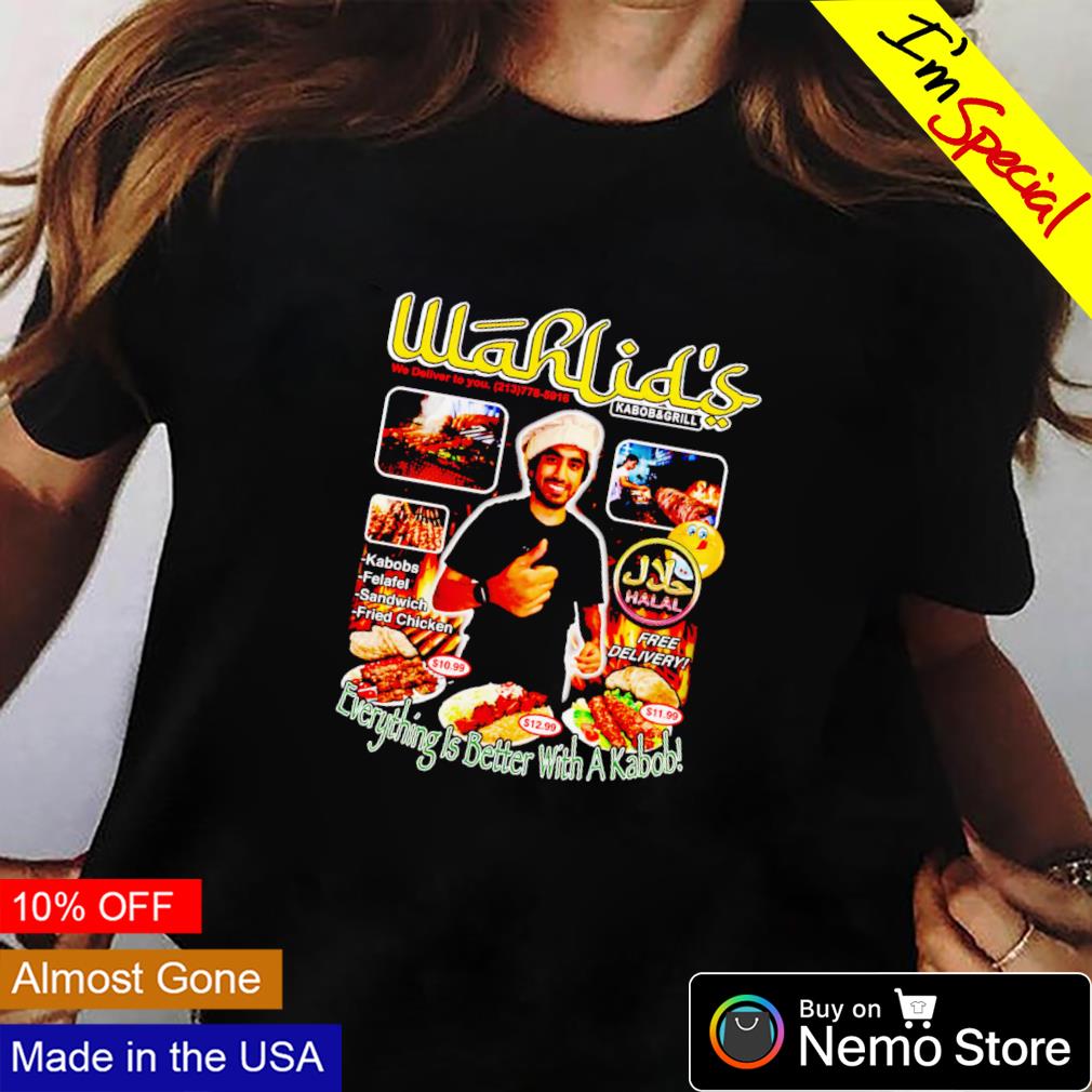 Wahlid everything is better with a kabob - Adult & Kids T-Shirts, Sweatshirts & Hoodies apparel design preview 2