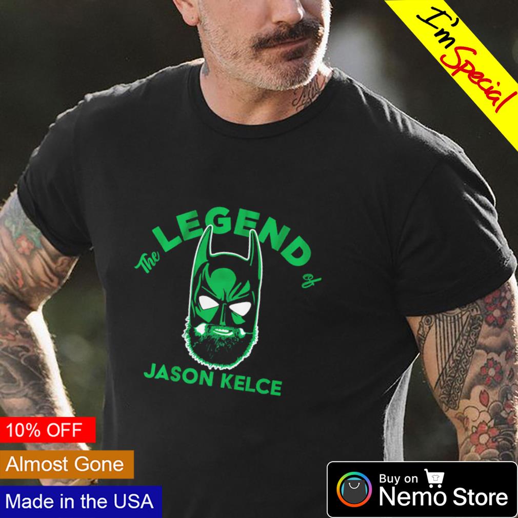 The legend Jason Kelce Philadelphia Eagles - Adult & Kids T-Shirts, Sweatshirts & Hoodies apparel design preview 4