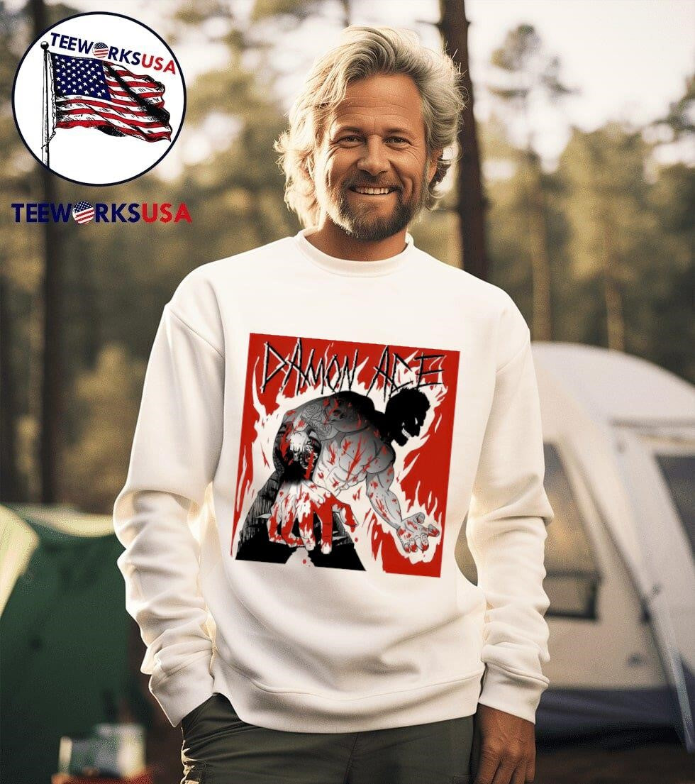 Damon Ace Colossus - Adult & Kids T-Shirts, Sweatshirts & Hoodies apparel design preview 3