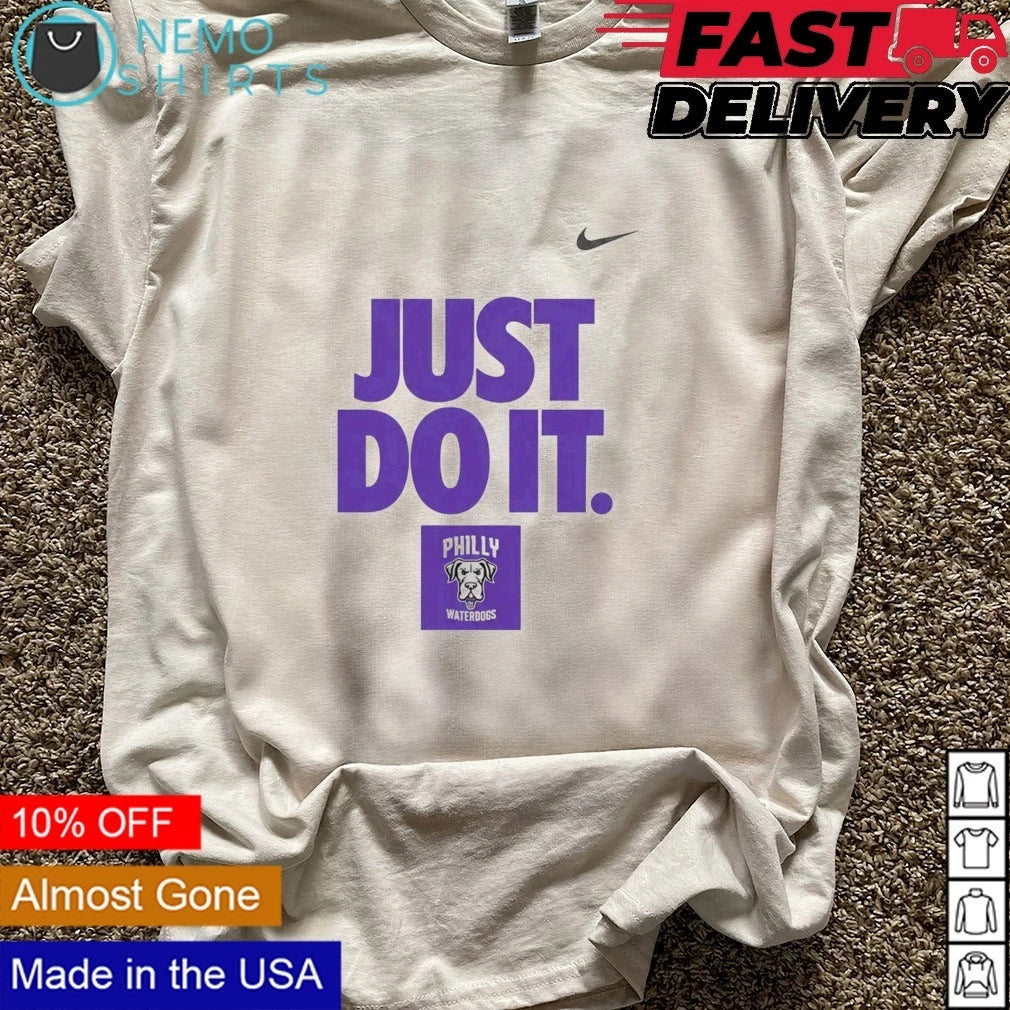 Philadelphia Waterdogs Just Do It - Adult & Kids T-Shirts, Sweatshirts & Hoodies apparel design preview 6