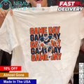 Denver Broncos gameday stacked repeat - Adult & Kids T-Shirts, Sweatshirts & Hoodies apparel design preview 1